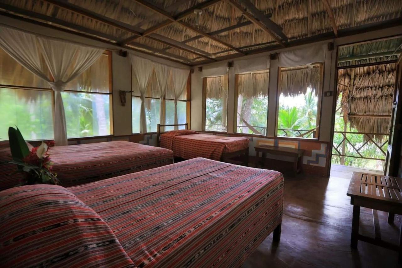 Ecolodge El Sombrero Laguna Yaxha Kültér fotó
