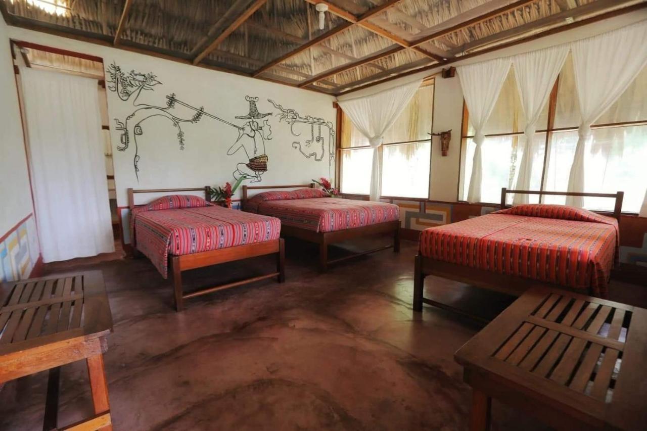 Ecolodge El Sombrero Laguna Yaxha Kültér fotó