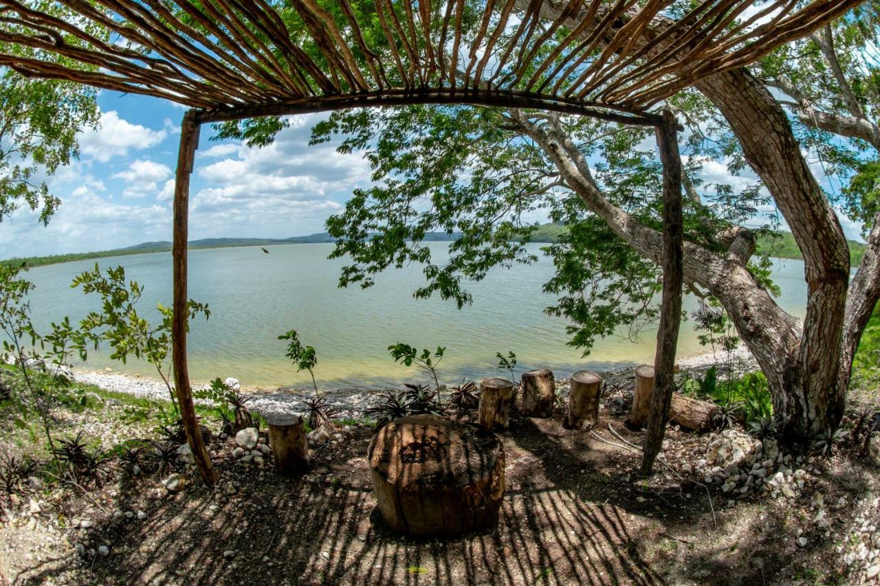 Ecolodge El Sombrero Laguna Yaxha Kültér fotó