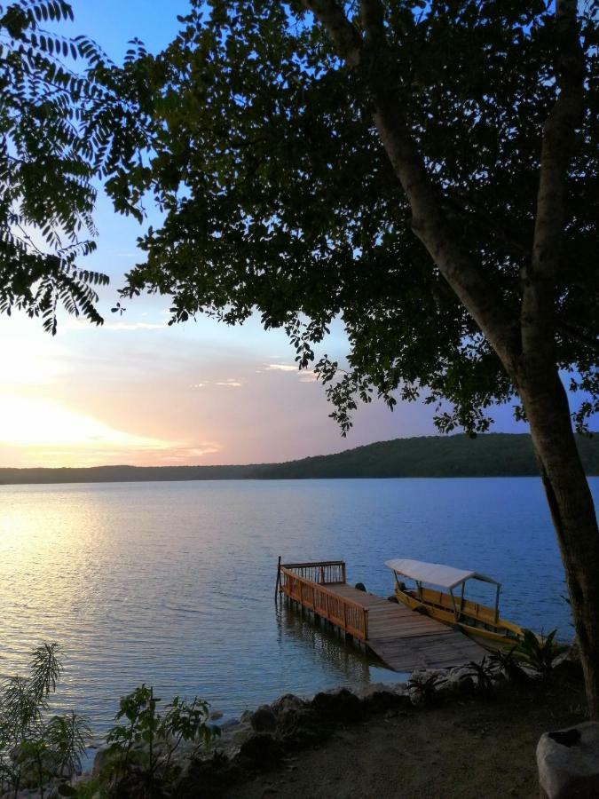 Ecolodge El Sombrero Laguna Yaxha Kültér fotó