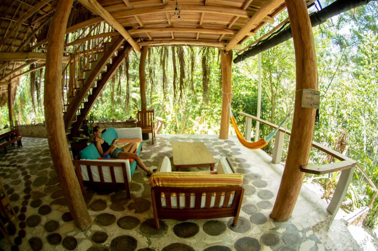 Ecolodge El Sombrero Laguna Yaxha Kültér fotó
